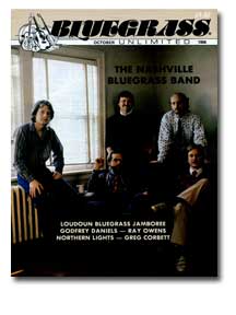 Cover of Bluegrass Magazine Oct 1986