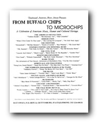 Flyer image : From Buffalo Chips to Microchips